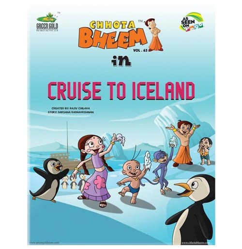 Buy Chhota Bheem in Cruise To Iceland Vol 63 | Best Superhero Comics