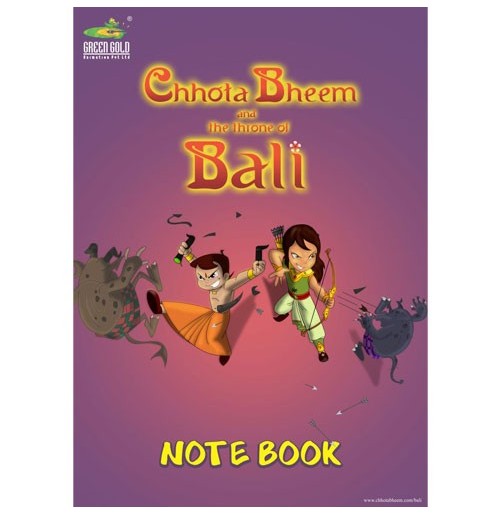 Chhota Bheem and The Throne Of Bali - Note Book