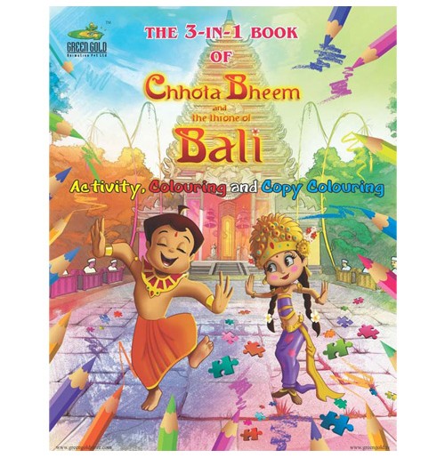 The 3-IN-1 Book Of Chhota Bheem And The Throne Of Bali