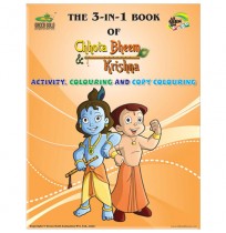 The 3-IN-1 Book Of Chhota Bheem and Krishna