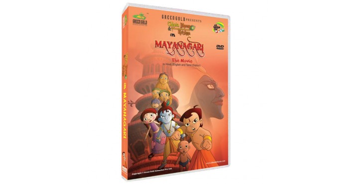 Grab now Chhota Bheem and Krishna in Mayanagari Movie Dvd for kids