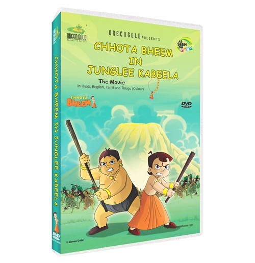 Shop now Chhota Bheem in Junglee Kabeela Movie Cartoon DVDs