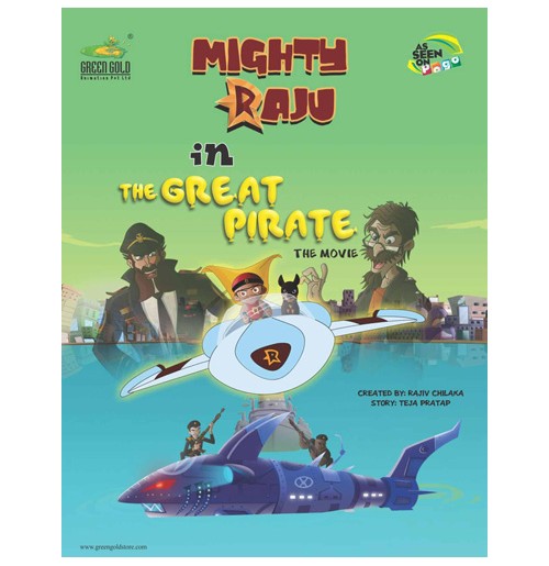 Mighty Raju The Great Pirate - Comic
