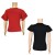 Chutki T-shirts- Combo Black and Red