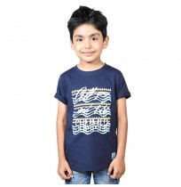 Chhota Bheem - All You Need Is Summer Half sleeve T-shirt-Navy Blue