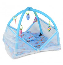 Chhota Bheem Baby Bedding Set with Mosquito Net Blue