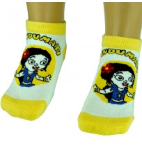 Girls Socks - Ankle Length - Yellow