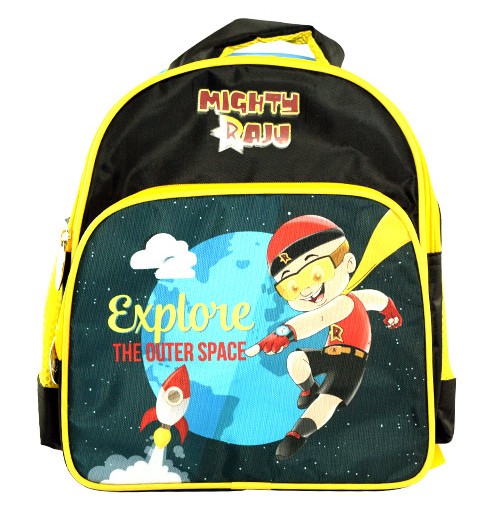 Mighty Raju School Bag Explore Outer Space 14 Inch